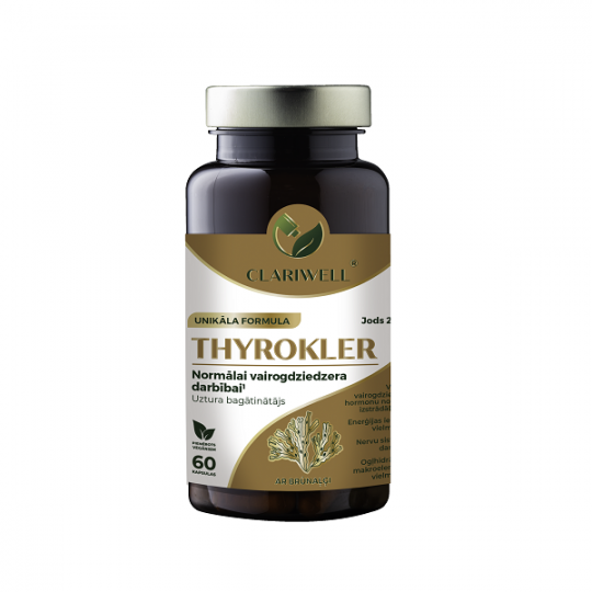 THYROKLER N60 (60 kapsulas) 32.2g, CLARIWELL